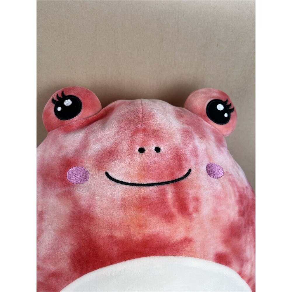 Squishmallows 16” Fania‎ Frog Pink Tie Dye BAM Exclusive - Kellytoy - Picture 2 of 7